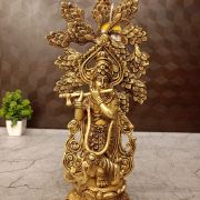 brass-tree-krishna-idol-pooja-gift-vgocart-coimbatore-india