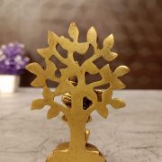 Brass RadhaKrishna Under Tree 3.5″