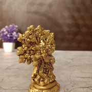 Buy Brass Radha Krishna with Tree Statue 3.5″