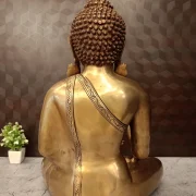 Brass Buddha Idol 19.5″