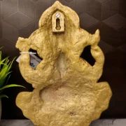 Brass Ganesha Wall Mount 9.5″