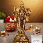 6 Inch Brass Murugan Idol