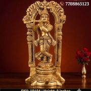Brass Krishna Tortoise Idol 9 Inch