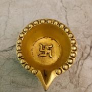 Brass Agal Diya Swasthi – 1”