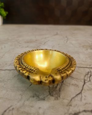 Brass Designer Agal Diya – 1”