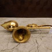 Brass Aarathi Deep With Bell – 4”