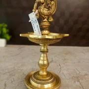 Brass Five Face Anna Kuthuvilakku 8″