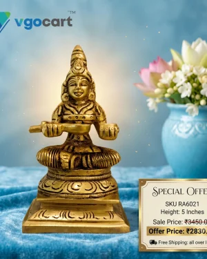 Brass Annaporani Idol 5″