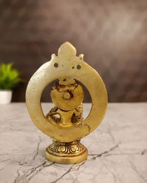 Brass Small Ayyappan 4”