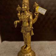 Brass Perumal Idol 23”