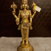 Brass Perumal Idol 23”