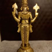 Brass Perumal Idol 23”