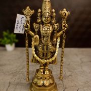 Brass Chain Balaji Idol – 11′