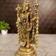 Brass Chain Balaji Idol – 8”
