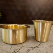 Brass Dabara set 2.5”