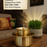 Brass Dabara set 2.5”