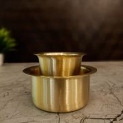 Brass Dabara set 2.5”