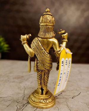 Brass Dhanvantari idol – 6”
