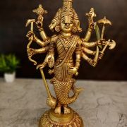 Brass Dasavatharam Statue – 17”