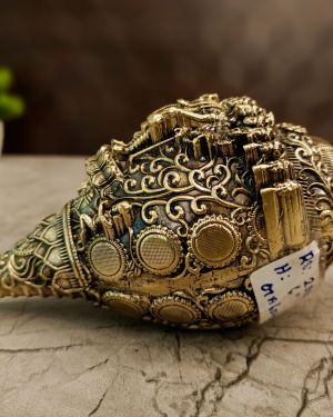 Brass Fine Art Dasavatharam Sangu – 6”
