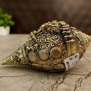 Brass Fine Art Dasavatharam Sangu – 6”