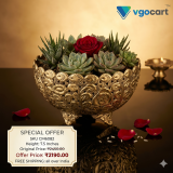 brass-flower-pot-pooja-gift-antique-handicraft-home-decor-coimbatore-india-cm6082-1
