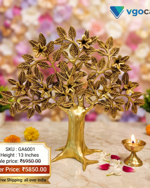 Brass kalpaviruksha Tree – 6”