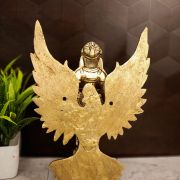 Brass Pavai Diya Wall Mount – 8.5′