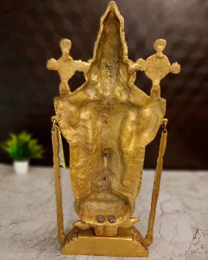 Brass Chain Balaji With Lakshmi – 19.5”