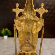 Brass Chain Balaji With Lakshmi – 19.5”