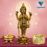 brass-lotus-vishnu-idol-pooja-gift-vgocart-coimbatore-india-RA6043
