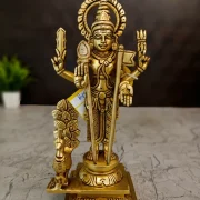 Brass Murugan Idol 9.5″