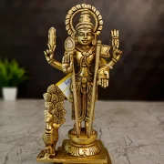 Brass Murugan Idol 9.5″