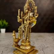 Brass Murugan Idol 9.5″