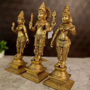 Brass Murugan Valli Deivanai 12”