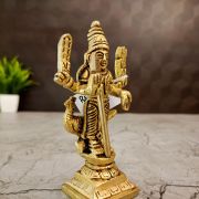 Brass Small Murugan Idol 3”