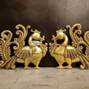Brass Annam Wall Mount Pair – 6″