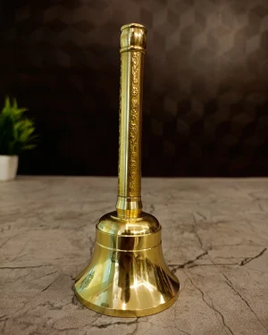 Brass polished Bell 101 Laser Mark 5″