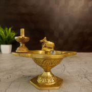 Brass Pradosha diya 4”