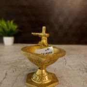 Brass Pradosha diya 4”
