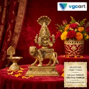 Brass Prathyangira devi Idol 7″