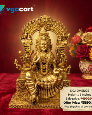 Brass FineArt Samayapuram Mariamman 6”