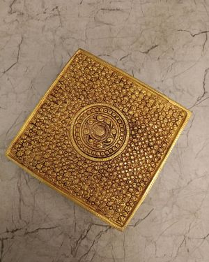 Brass Square Stand – 3”