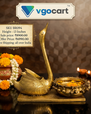 Brass Swan Uruli 13”