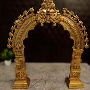 Brass Sun Face Wall Mount – 11.5”