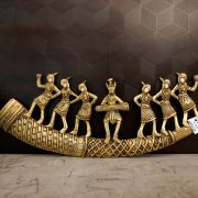 Brass Tribal Music Wall Mount – 6.5”